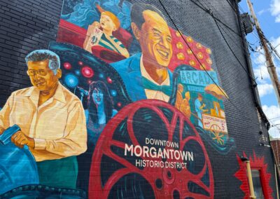 Mural at Wall Street Alley